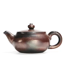 Креативный керамический грубая керамика чайник xishi китайский чайный набор кунг-фу ручной работы винтажный пуэр Чайник Посуда для напитков чайники чайная посуда