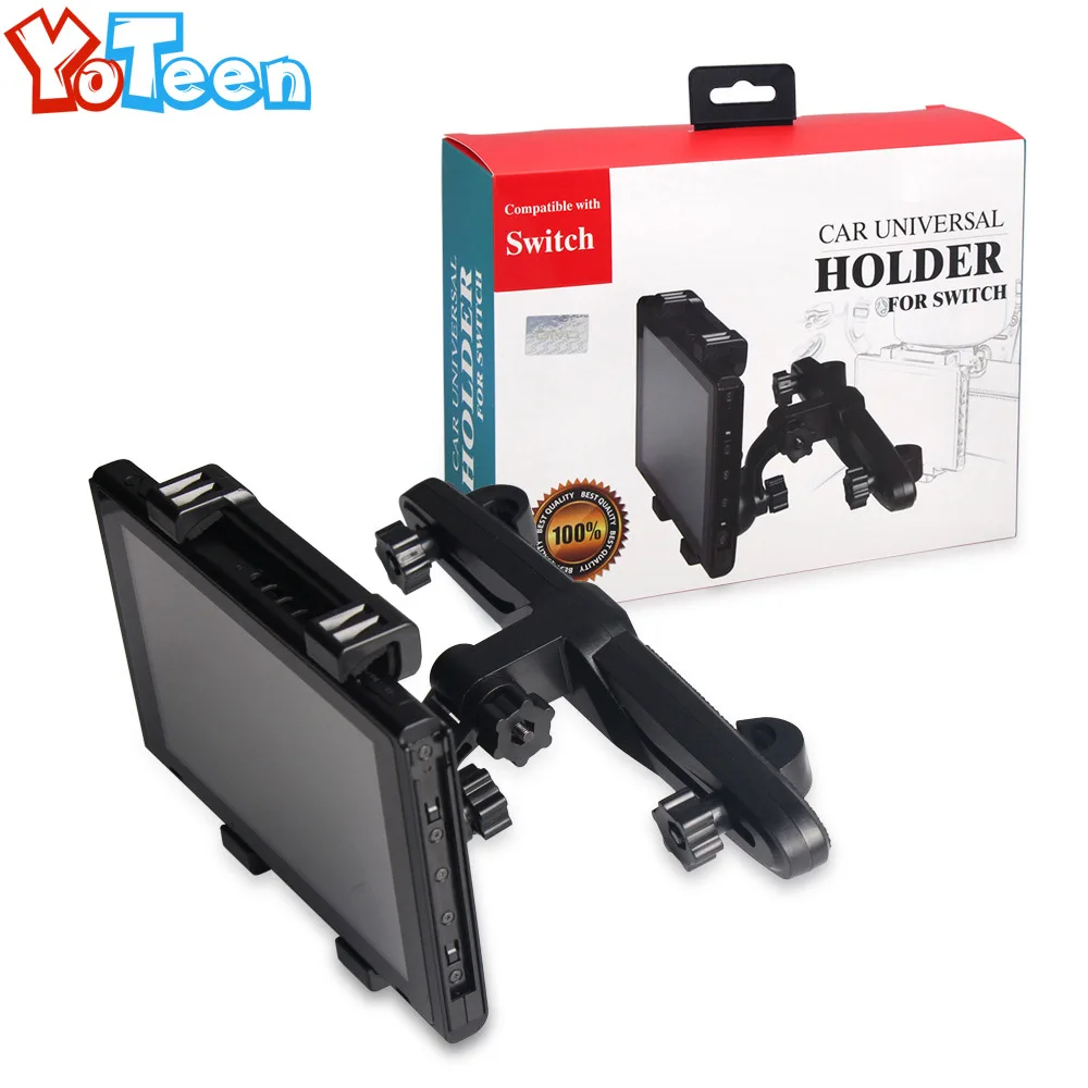 

Adjustable for Nintend Switch Car Holder Stand Headrest Mount Clip Holder