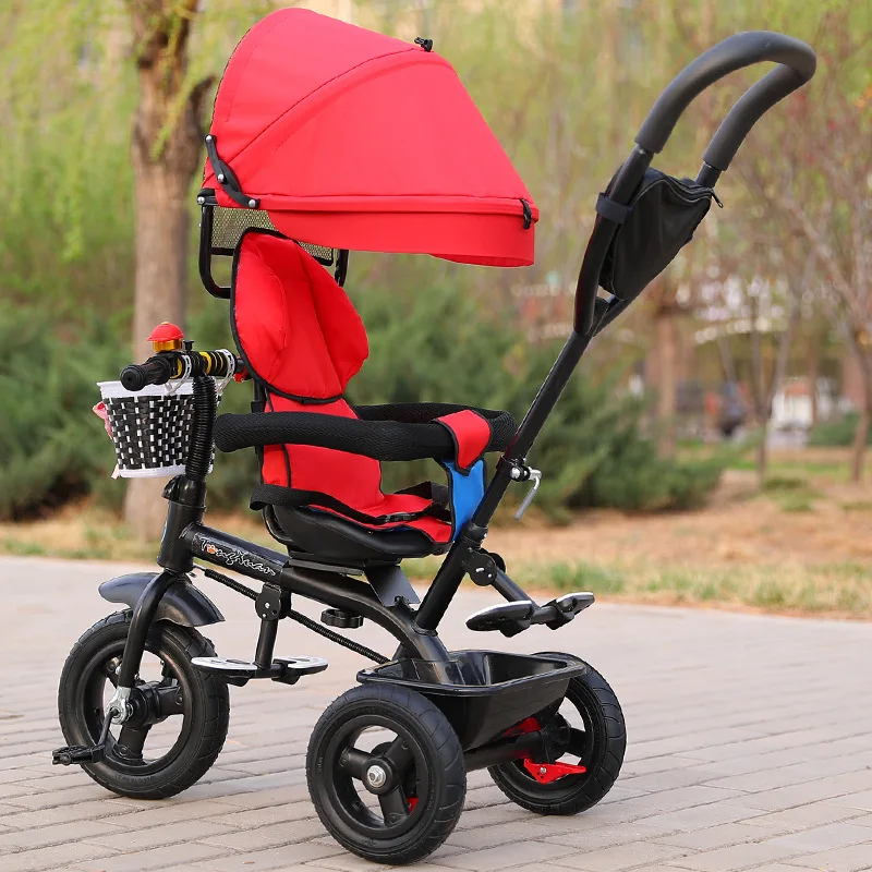 Jual 2 In 1 Bayi Roda Tiga Stroller Tiga Roda Stroller Baby Kereta Dorong Balita Anak Sepeda Roda Tiga Sepeda Jogging Kereta Dorong Kereta