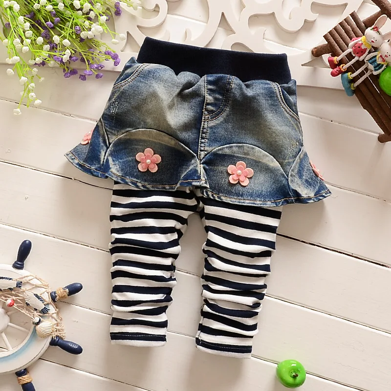 baby girl jean leggings