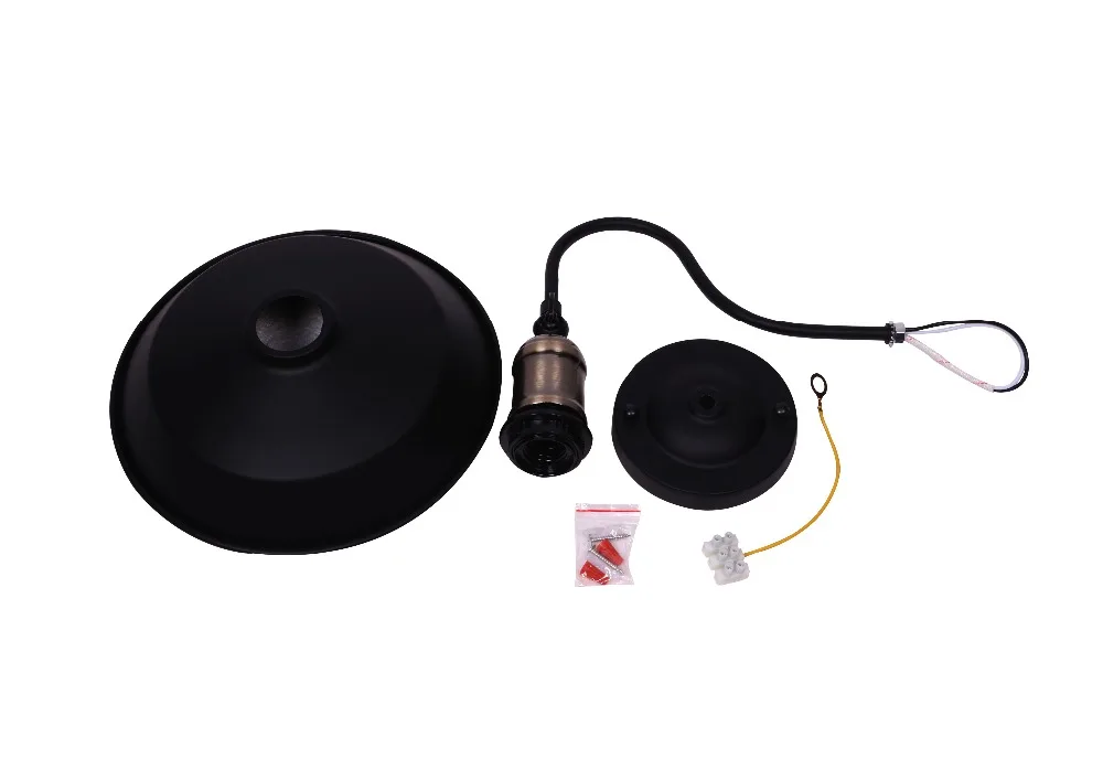 Adjustable angle Retro vintage ancient Vintage led wall lamps personalized umberlla black shade Antique wall light ZXX0002