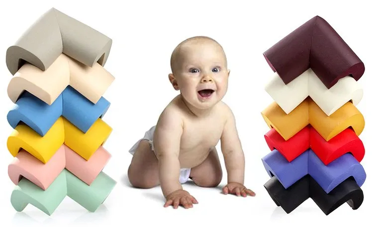 

Free shipping 250pcs Mini Child Safety Product Baby Anti-Collision Angle Corner Protection WORD