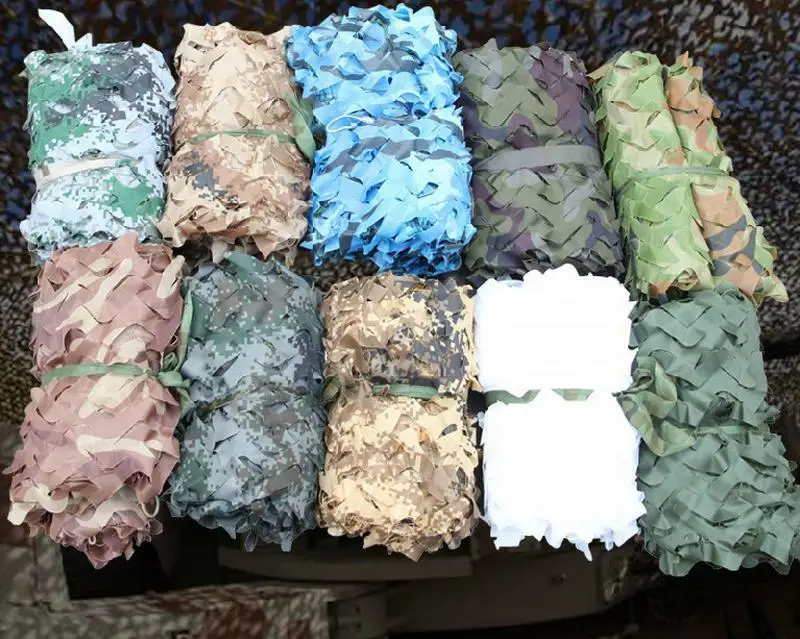 

High Quality 2x3M Camouflage Net Army Shooting Hunting Netting Pretend Disruptive Pattern Avoiding Danger Jungle HW197