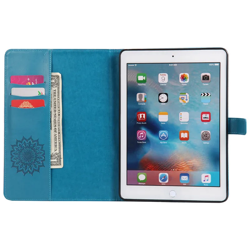 Fashion Case For Apple IPad Pro 9.7 inch Case Sun flower Leather Tablet Cover For IPad Pro 9.7
