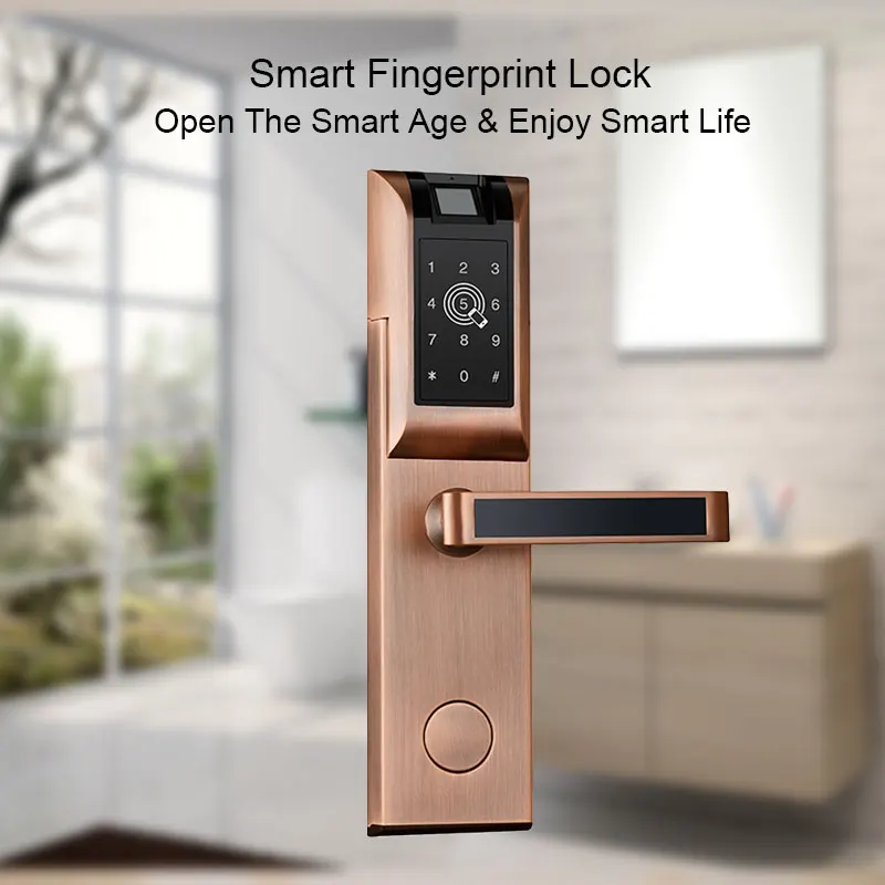 

Eseye APP Smart Fingerprint Lock Door Keyless Bluetooth digital Password Electronic Door Lock
