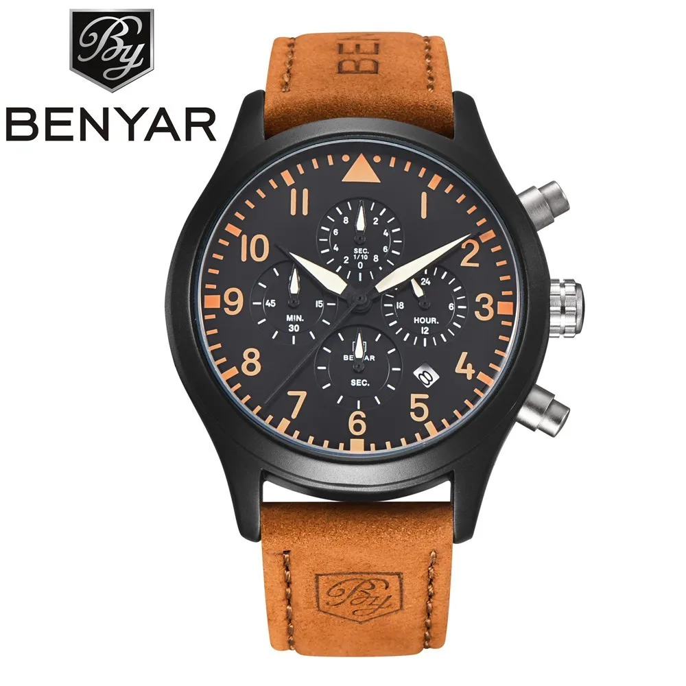 Luxury-Brand-BENYAR-Waterproof-Genuine-Leather-Fashion-Sports-Watches-Men-s-Date-Quartz-Watch-Men-Clock (1)
