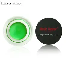 Подводка для глаз водостойкая стойкая красота для женщин портативная кисть для глаз крем с