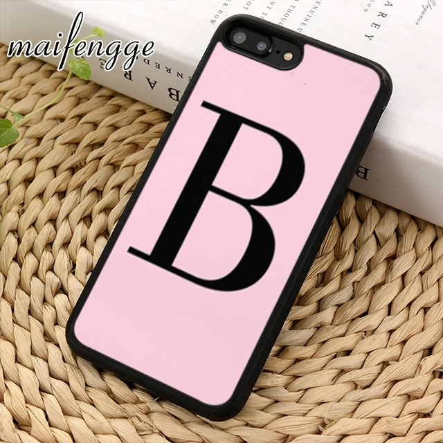 

maifengge PERSONALISED INITIALS MONOGRAM PASTEL G03 phone Case cover For iPhone 6 6S 7 8 X XR XS max 5S Galaxy S6 S7 S8 S9 Plus