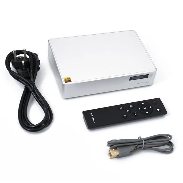 SMSL SU-8 ES9038Q2M*2 32bit/768kHz DSD512 DAC USB/Optical/Coaxial input Decoder RCA/XLR output come with remote control