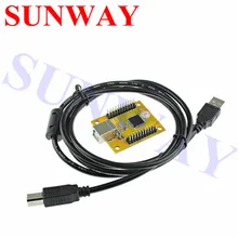 shipping2 игроков ПК PS/3 2 в 1 Аркады USB контроллер 2 игрока Multicade клавишное кодирующее устройство, USB к JAMMA, игровой контроллер