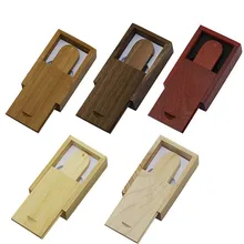 New Sale Printing logo Wooden USB 3.0 flash drive pen drives U Disk with Box Wood 8GB 16GB 32GB Memory stick pendrive gifts