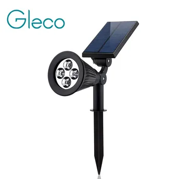 

LED Solar Light 4LEDs Solar Spotlight IP44 Waterproof Outdoor Garden Light Landscape Yard Decoration Solar Wall Light Lawn Light