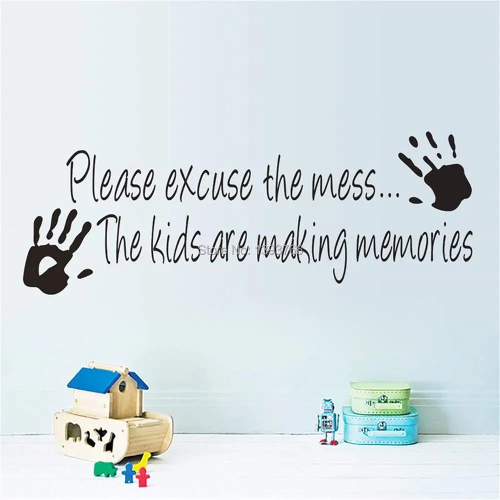 Making Memories vinyl wall sticker home decor creative