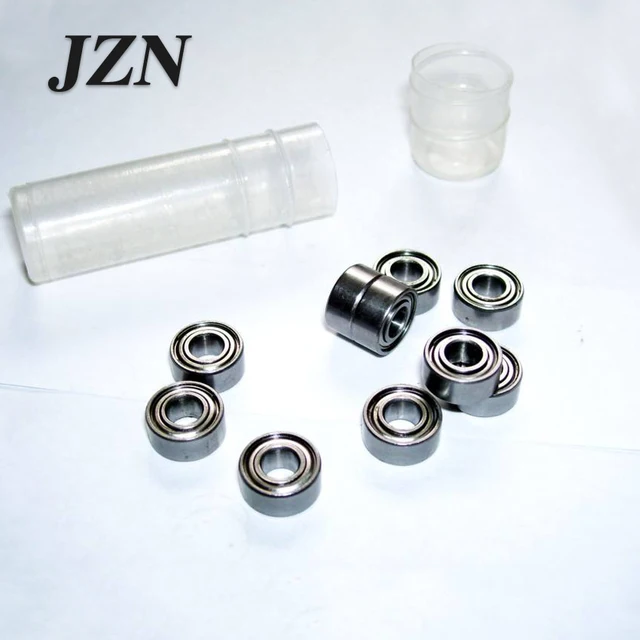 609/10ベアリングABEC-1 (4個) 10x24x7mmミニチュア609-10 z zz