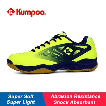 

Professional Kumpoo Unisex Shoes Badminton Light Cushioning Comfortable Sports Sneakers for Men Women Breathable KH-205 L799OLC