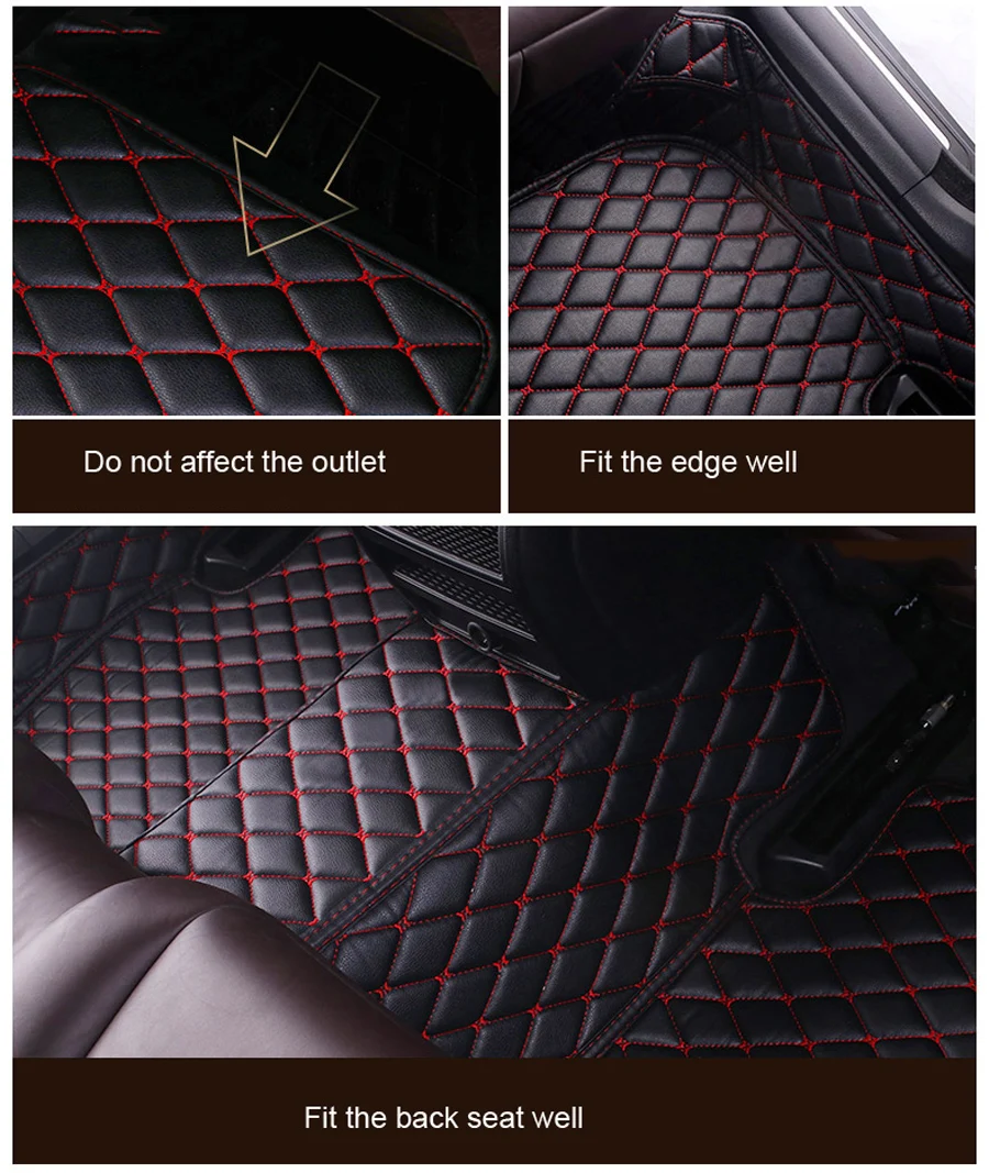 Автомобильные коврики для Защитные чехлы для сидений, сшитые специально для Toyota Corolla Camry Rav4 Auris Prius Yalis Avensis Alphard 4runner Hilux highlander Sequoia Corwn пользовательские 3D