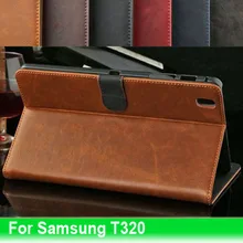 Чехол для планшета samsung T320, чехол-книжка с рисунком Crazy Horse из искусственной кожи для samsung galaxy tab pro 8,4 t325 SM-t320