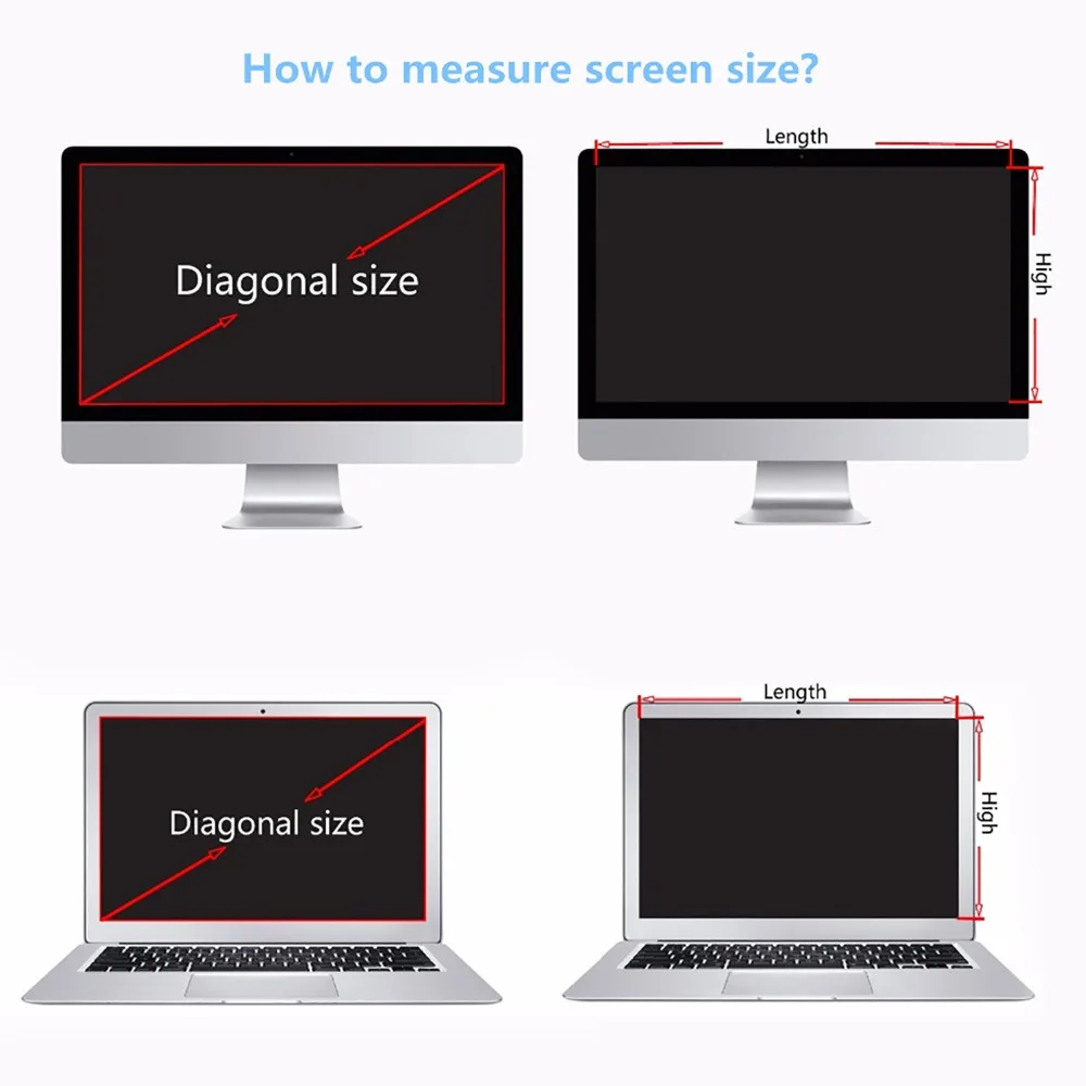 Горячая 12,5 дюймов конфиденциальности фильтрующие экраны Защитная пленка для 16:9 ноутбука 10 7/" в ширину x 6 3/16" Высокое(277 мм* 157 мм) Высокое качество