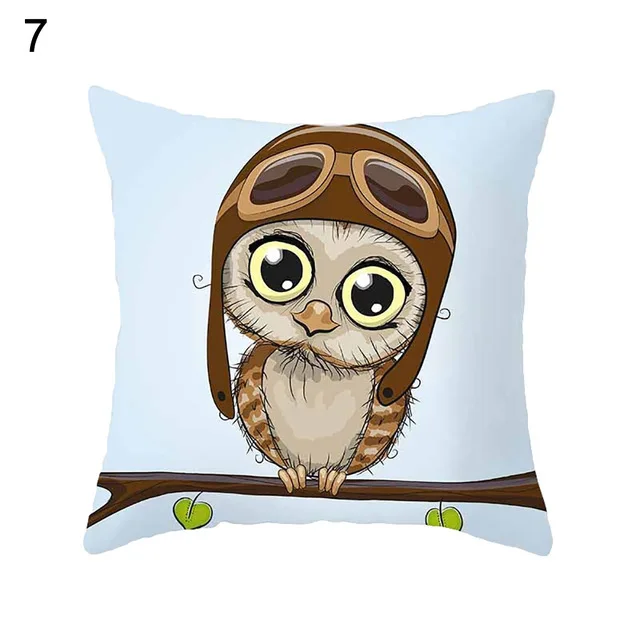 Lovely-Cartoon-Owl-Dog-Throw-P