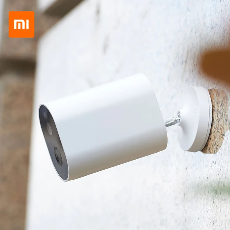 Original Xiaomi Smart Camera 1080P With Battery Gateway 120 Degree F2.6 IP65 AI Humanoid Detection