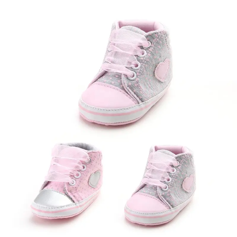 Детские ботиночки для новорожденных и малышей, хлопковые детские мокасины, повседневные кроссовки с блестками для детей 0-18 месяцев