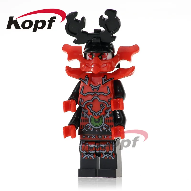 

Single Sale Kozu Zane Lloyd The Wei Snake Samurai X Ninja Super Heroes Bricks Building Blocks Best Children Gift Toys XH 483