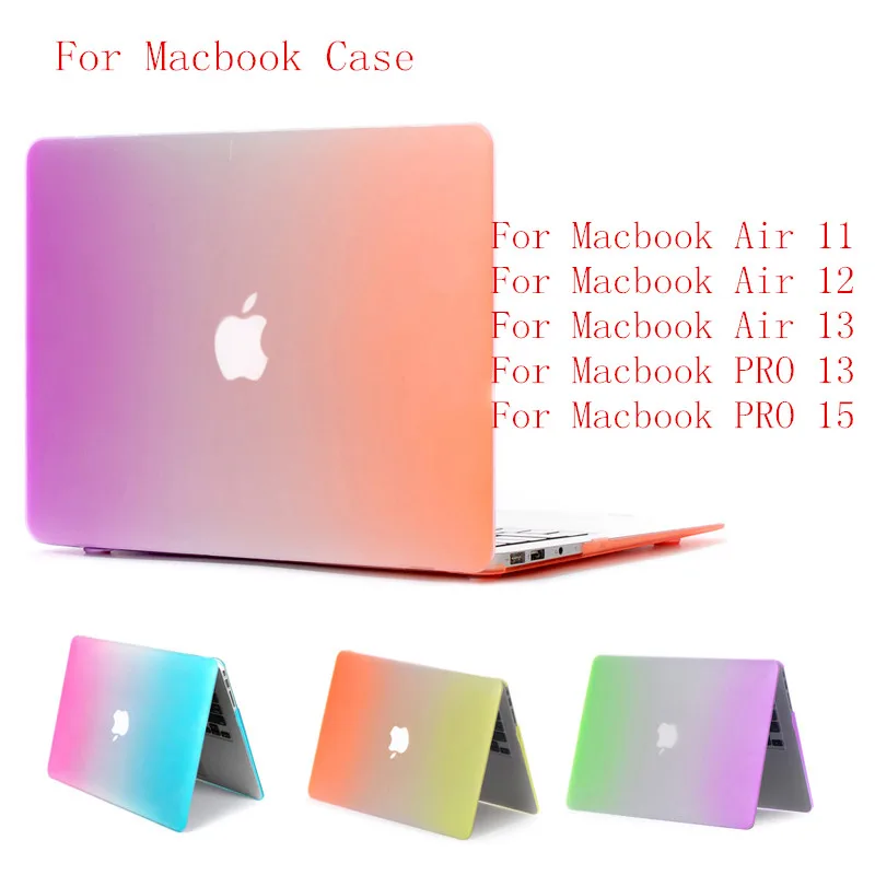 SIBAINA Rainbow Matte Case For Apple Macbook Air 13 Case Air 11 Pro 13 Retina 12 13.3 15.6 Laptop Bag For Mac Book Pro 13 Case SIBAINA Rainbow Matte Case For Apple Macbook Air 13 Case Air 11 Pro 13 Retina 12 13.3 15.6 Laptop Bag For Mac Book Pro 13 Case