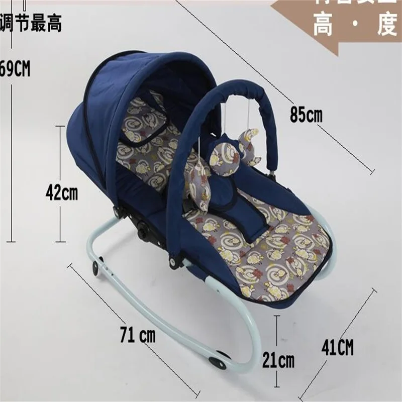 Multipurpose Portable Safety Baby Rocking Bed Deck chair The cradle Multipurpose Portable Safety Baby Rocking Bed Deck chair The cradle