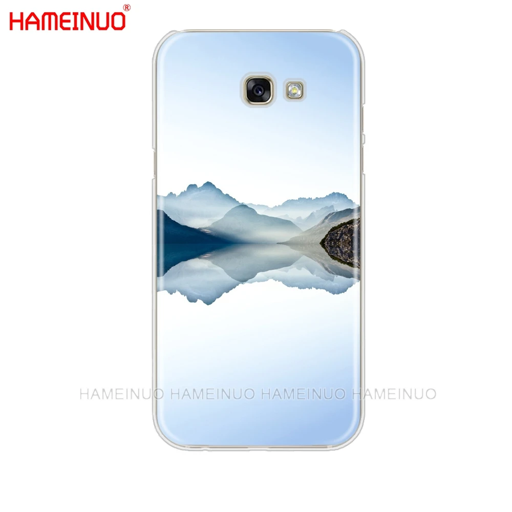 HAMEINUO горный лес облака Чехол для мобильного телефона для Samsung Galaxy A3 A310 A5 A510 A7 A8 A9 - Цвет: 41344