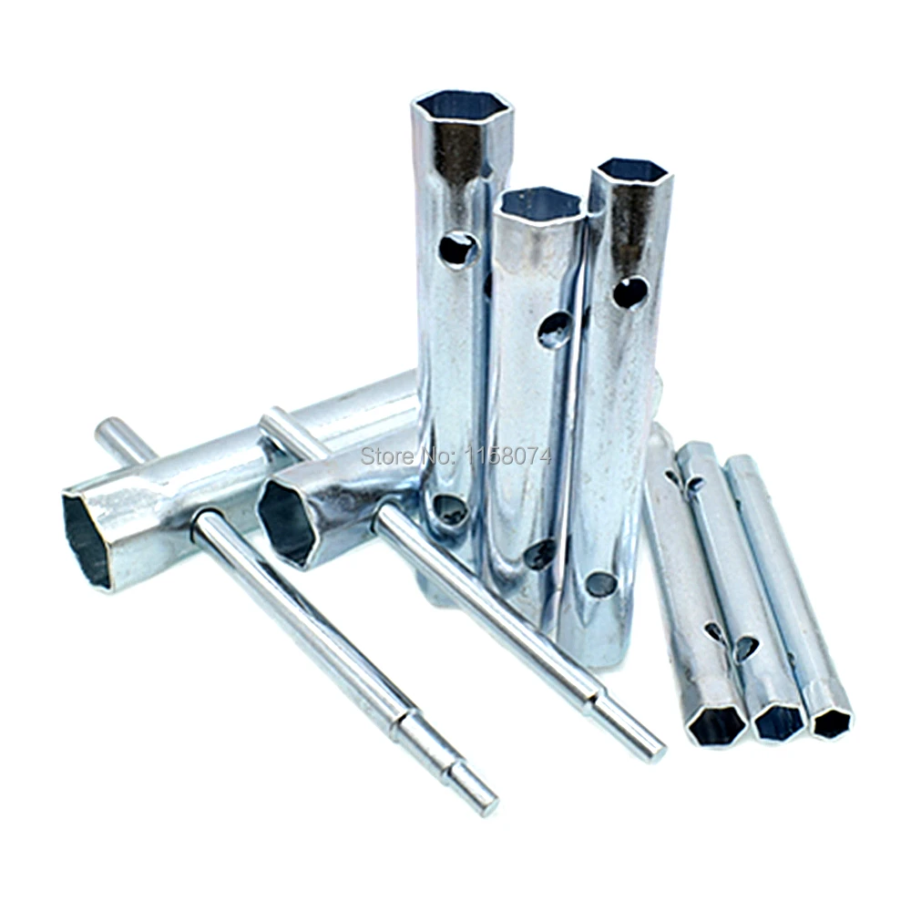 22mm Metric Box Spanner Wrench Tubular Torque Bar Set Plug Sockets 8pc