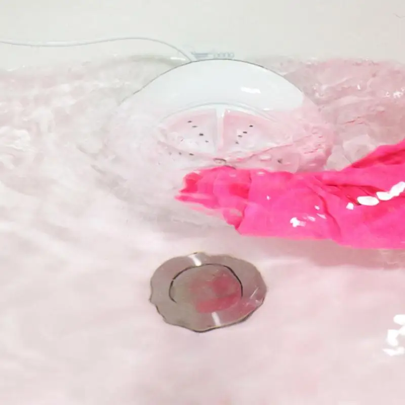 

Portable Ultrasonic Turbo Automatic Electric Roller Mini Washing Machine Quick Clean Washing Tool for Outdoor Travel