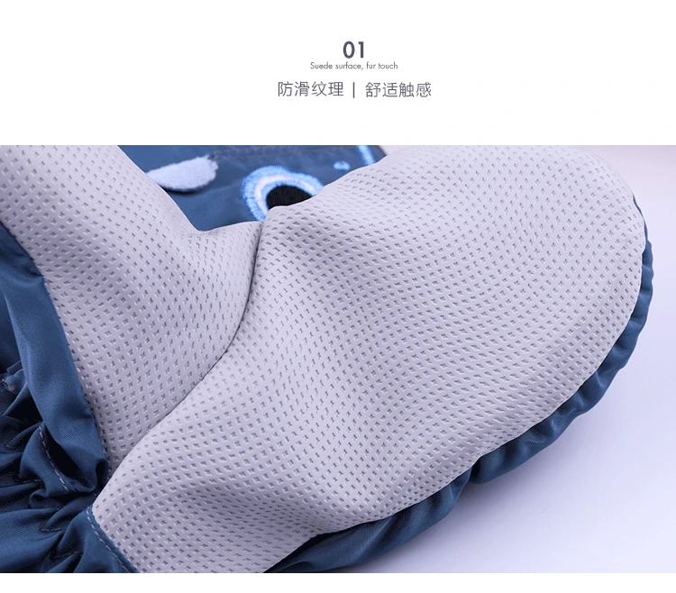 Новые детские модные Нескользящие водонепроницаемые перчатки от холода удобные теплые бархатные перчатки