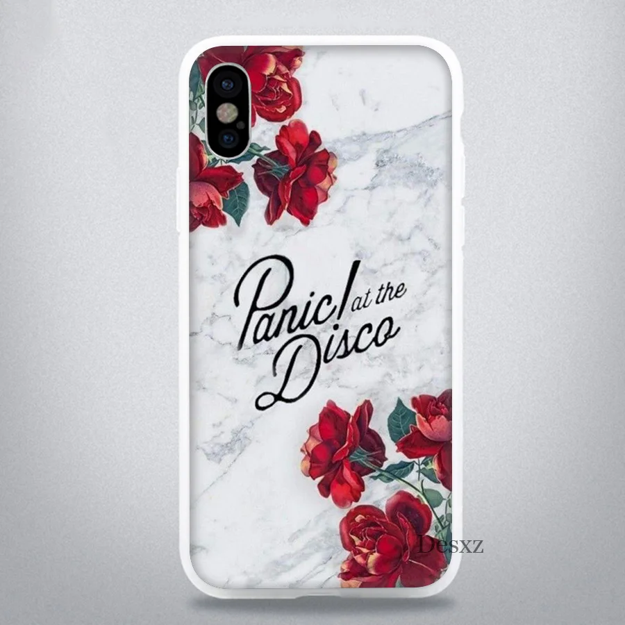Чехол для телефона iPhone 11 Pro 7 8 6 6s Plus X XR XS Max 5 5S SE чехол Panic At The Disco - Цвет: H2