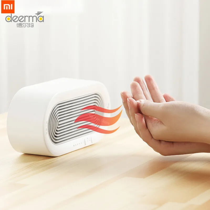

Xiaomi Heating Stove Radiator Warmer Machine for Winter Deerma 250W Electric Heater Mini Fan Heater Desktop Household office