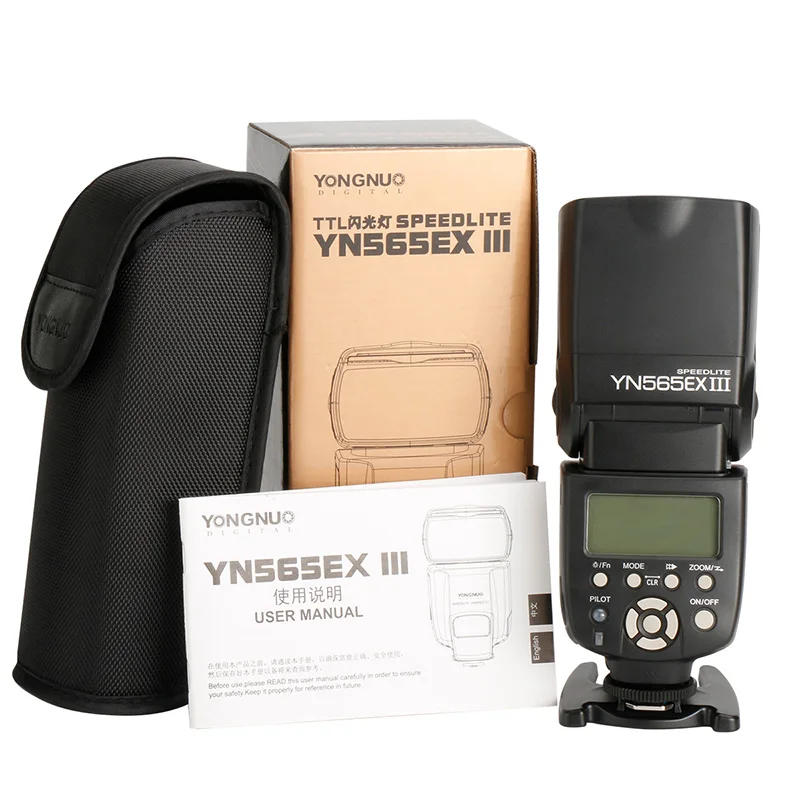Yongnuo YN-565EX III Беспроводная ttl Speedlite вспышка YN565EX III для Canon 1100D 5D для камеры Nikon