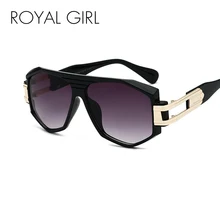 Королевская девушка новые высококачественные женские солнцезащитные очки роскошный дизайнер бренда женской одежды металлические солнцезащитные очки Мужские Модные оттенки Oculos Ss655
