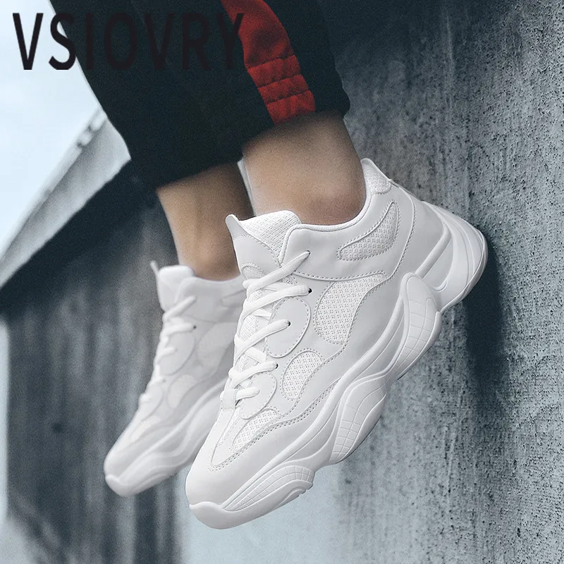 

VSIOVRY Brand Men Casual Shoes 2018 New Breathable Mesh Flats Shoes For Male Spring Summer Comfortable Outdoor Krasovki Sneakers