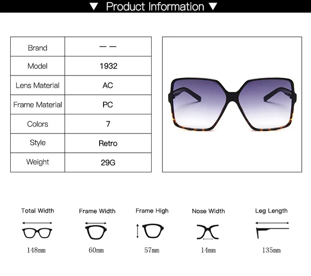 Higody Fashion Women Oversize Sunglasses Gradient Plastic Brand Designer Female Sun Glasses UV400 lentes de sol mujer cheap higodoy CN(Origin) Cat Eye Adult NONE Photochromic 57mm Polycarbonate 1932 Eyewear 60mm Higody Fashion Women Oversize Sunglasses Gradient Plastic Brand Designer Female Sun Glasses UV400 lentes de sol mujer cheap higodoy CN(Origin) Cat Eye Adult NONE Photochromic 57mm Polycarbonate 1932 Eyewear 60mm