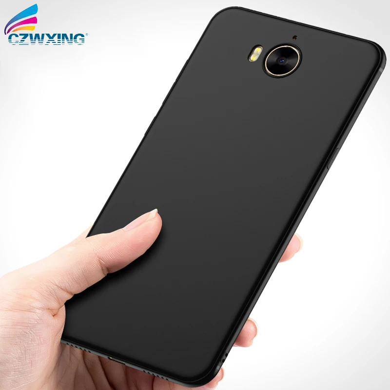 Czwxing для huawei Y6 2017 чехол из мягкого силикона с принтом задняя крышка телефона MYA-L11