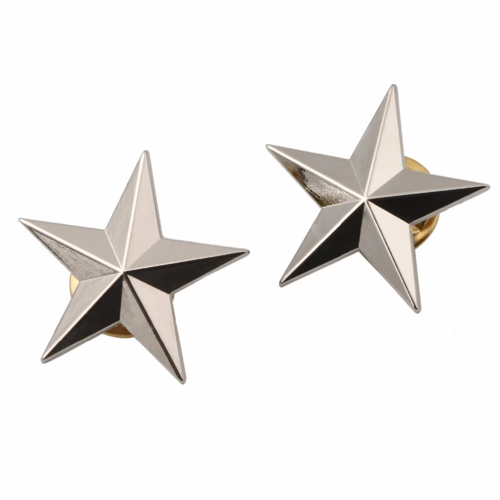 

WW2 PAIR US ARMY ONE STAR BRIGADIER GENERAL RANK INSIGNIA BADGES
