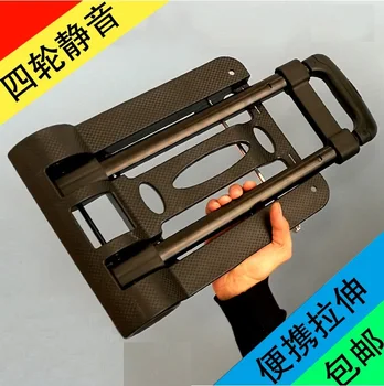 

Folding Trolley Dolly Cart with telescope cushioned handle,drawstring closure Max.load 70kg