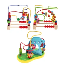Деревянные бусины лабиринт Математика обучающая игрушка Подарки