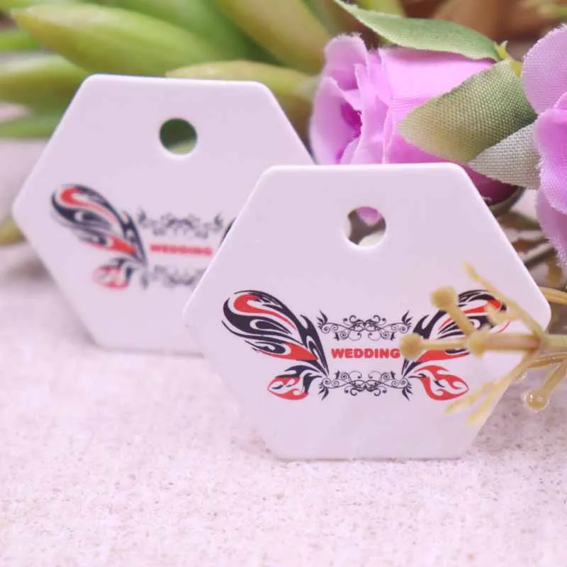 3x3 5 см 100 шт. DIY valentie TAG love day Полигональная Любовь Бабочка Милая подъемная карта