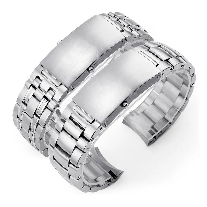 

Stainless Steel Polished Watch Strips for Omega Seamaster 300 Bracelet Watch Brand Bracelet Wristband Fold Buckle 20mm 22mm