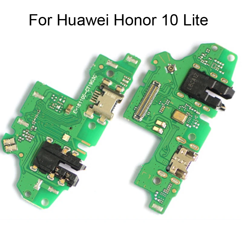 Оригинальная док-станция USB для Huawei Honor 10 Lite зарядный порт микрофон двигатель