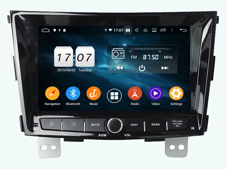 Sale 8" Inch Deckless HD Screen 8 Core Android 9.0 Car DVD Player GPS Navi Multimedia For Ssangyong Tivolan 2014 with GPS wifi 1 Sale 8" Inch Deckless HD Screen 8 Core Android 9.0 Car DVD Player GPS Navi Multimedia For Ssangyong Tivolan 2014 with GPS wifi 1
