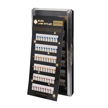 Blink Swarovski Jewel ресницы J/C Curl 0.15 мм 11 мм один лоток Индивидуальный Расширение ресницы 6 полоски /лоток № 1 ресницы норки ресницы ресницы косметика ресницы накладные ресницы для наращивания ресниц