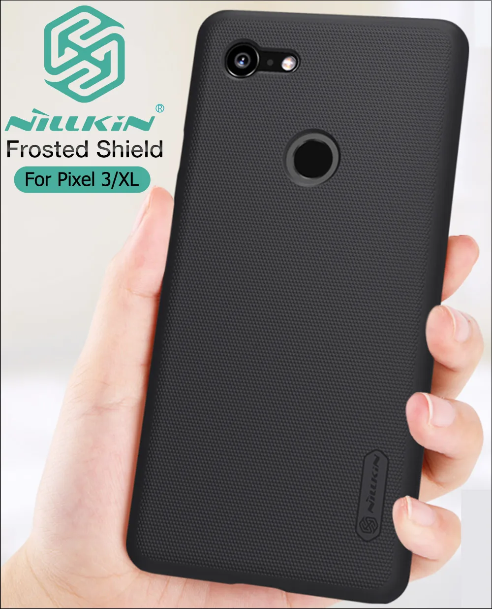 Матовый чехол NILLKIN для Google Pixel 3 XL Жесткий пластиковый Чехол задней панели |