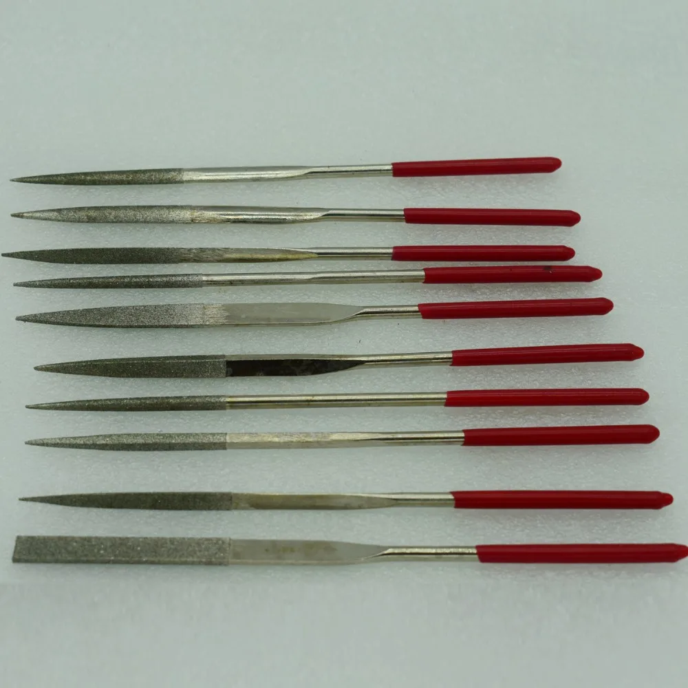160mm Needle Files set Jeweler Diamond Carving Craft Tool Metal Glass