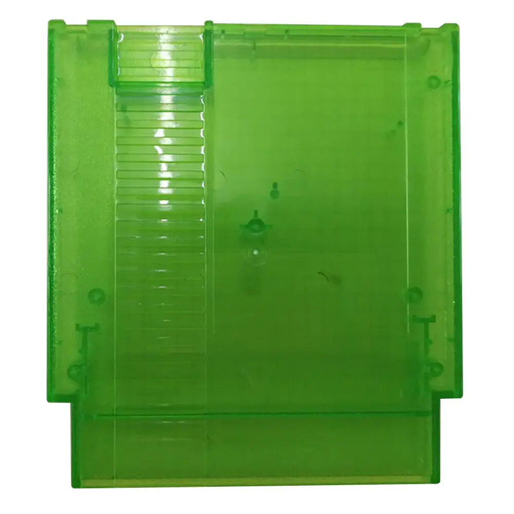 

xunbeifang Transparent green Replacement 72-Pin Game Card Shell for NES Game Cartridge Cover Plastic Case